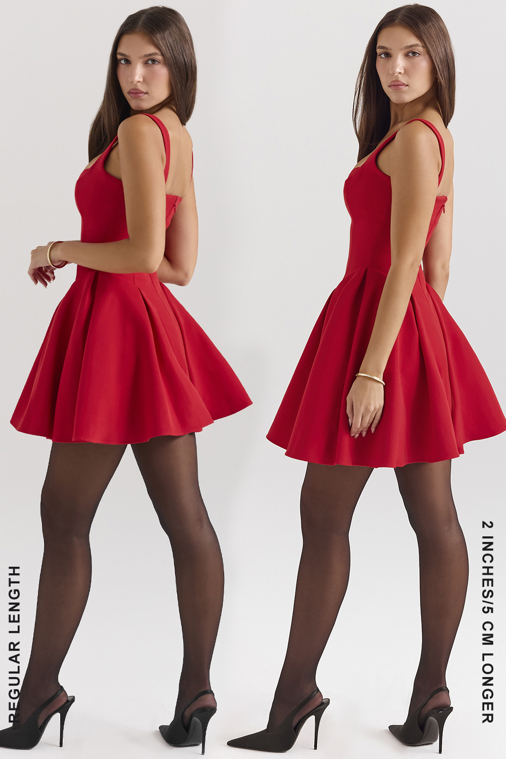 Bunny Holly Red Crepe Mini Dress - luluinthesky