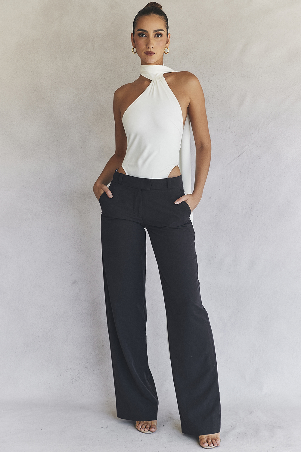 Cameron Grey Loose Fit Trousers - luluinthesky