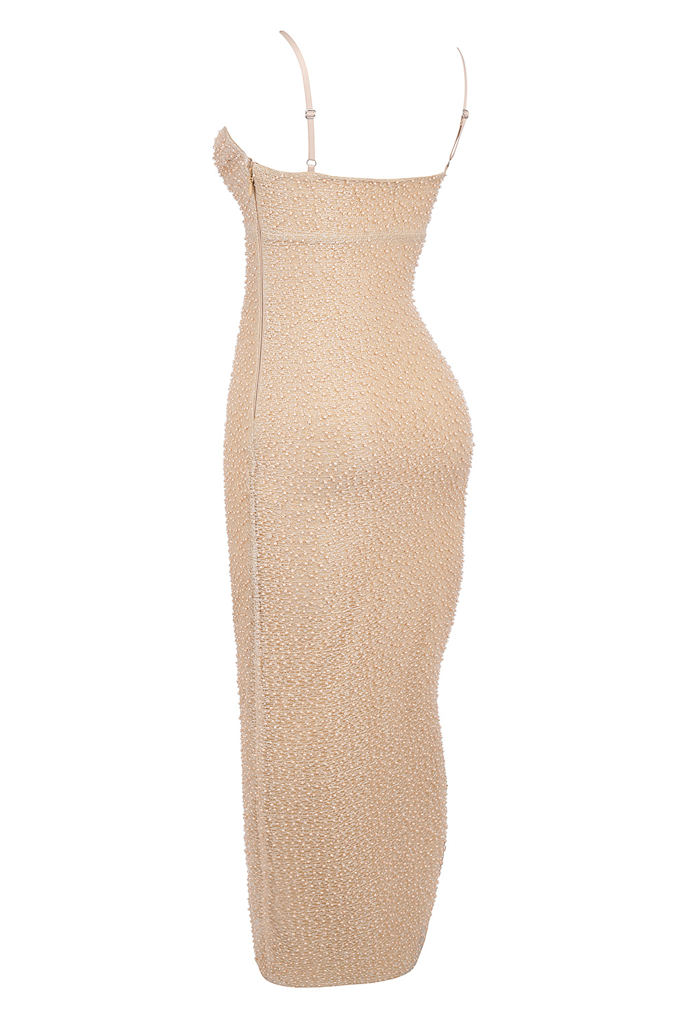 Calla Seapearl Embellished Maxi Dress - luluinthesky