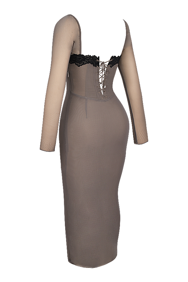 Seraphina Smoke Corset Dress - luluinthesky