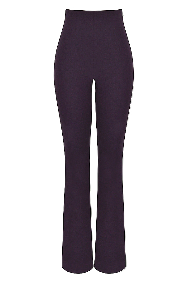Laurel Night Shade High Waisted Trousers - luluinthesky