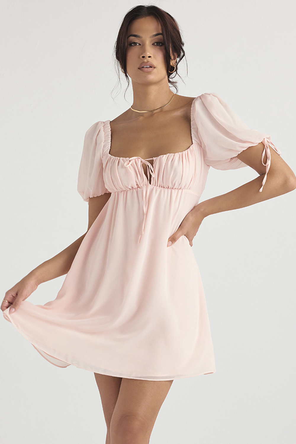 Princess Pink Quartz Mini Dress - SALE - luluinthesky