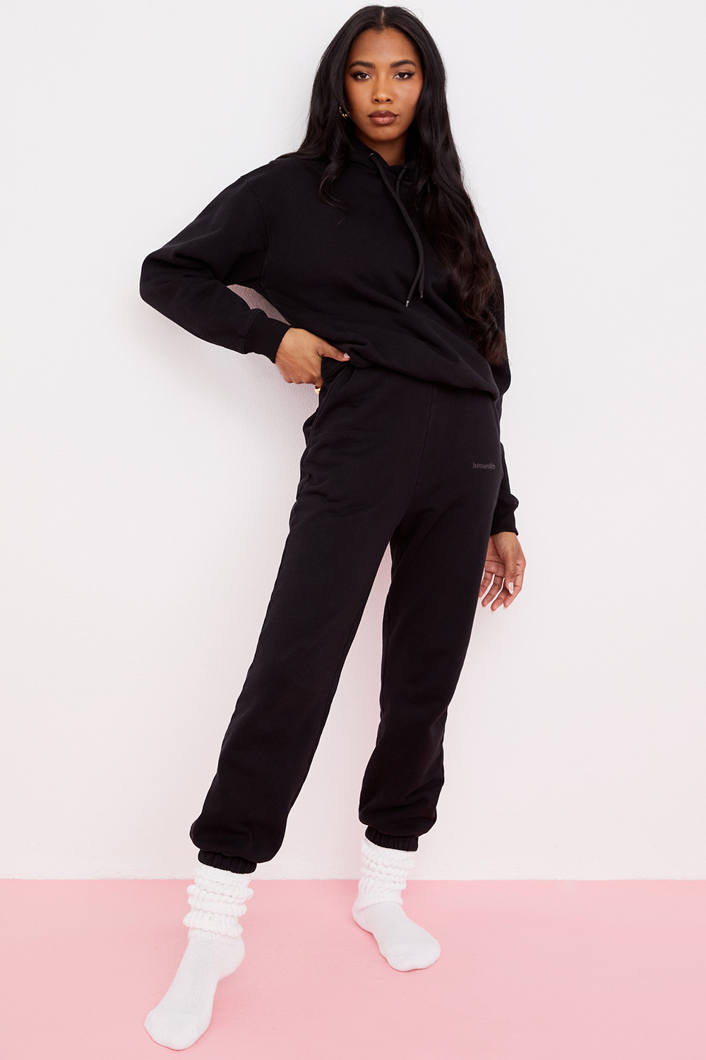 Sky Ink Fleece Back Jogging Trouser - luluinthesky