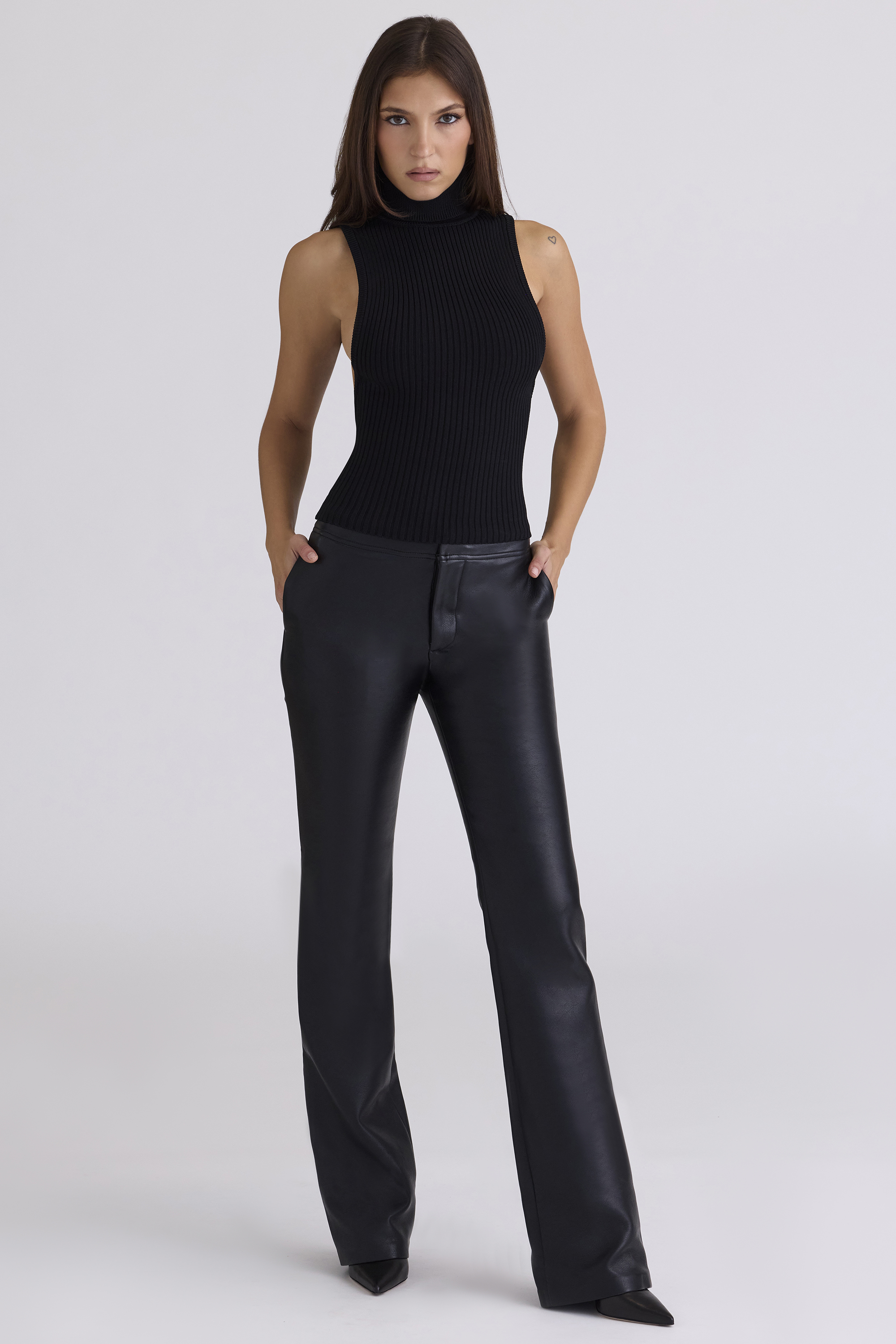 Dina Black Backless Top - luluinthesky