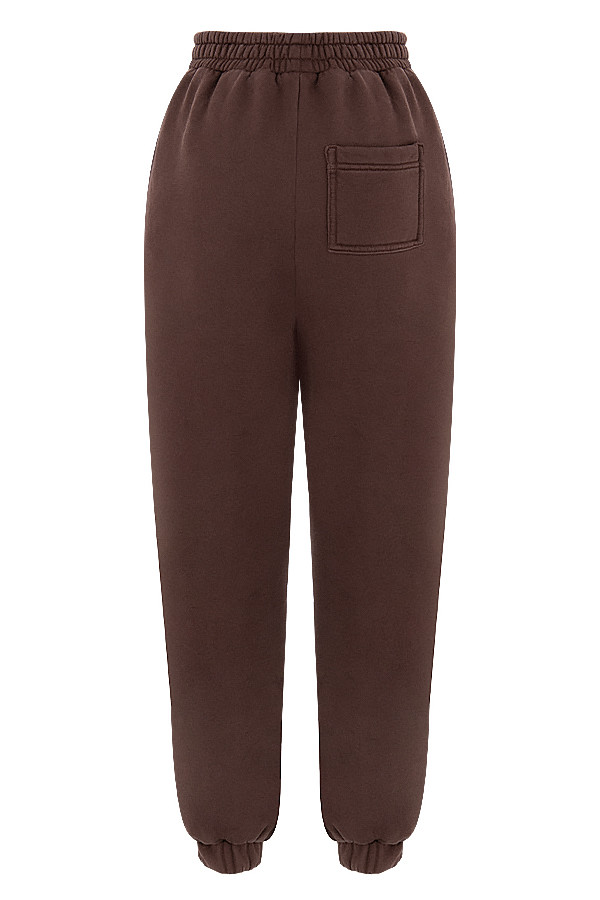 Sky Chocolate Fleece Back Jogging Trouser - luluinthesky