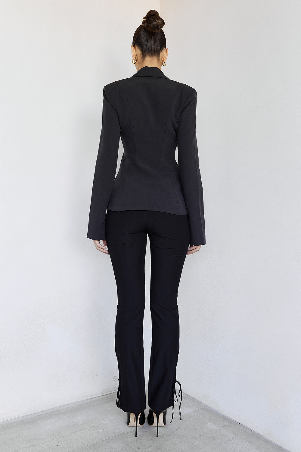 RiskyMistress Rocks  Black Cutout Trousers - SALE - luluinthesky