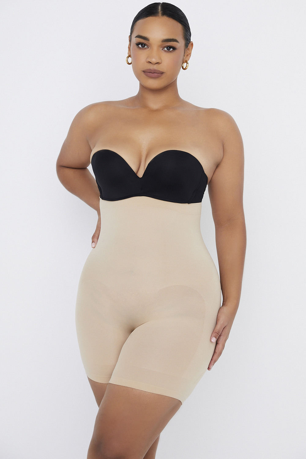 Sculpting Shorts Almond - luluinthesky