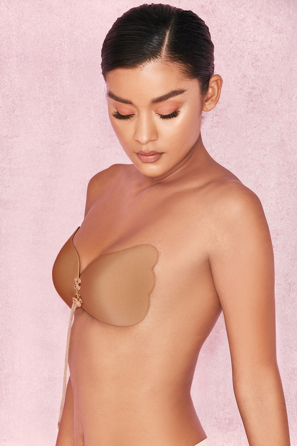 Ultra Push Up Invisible Bra - Caramel - luluinthesky