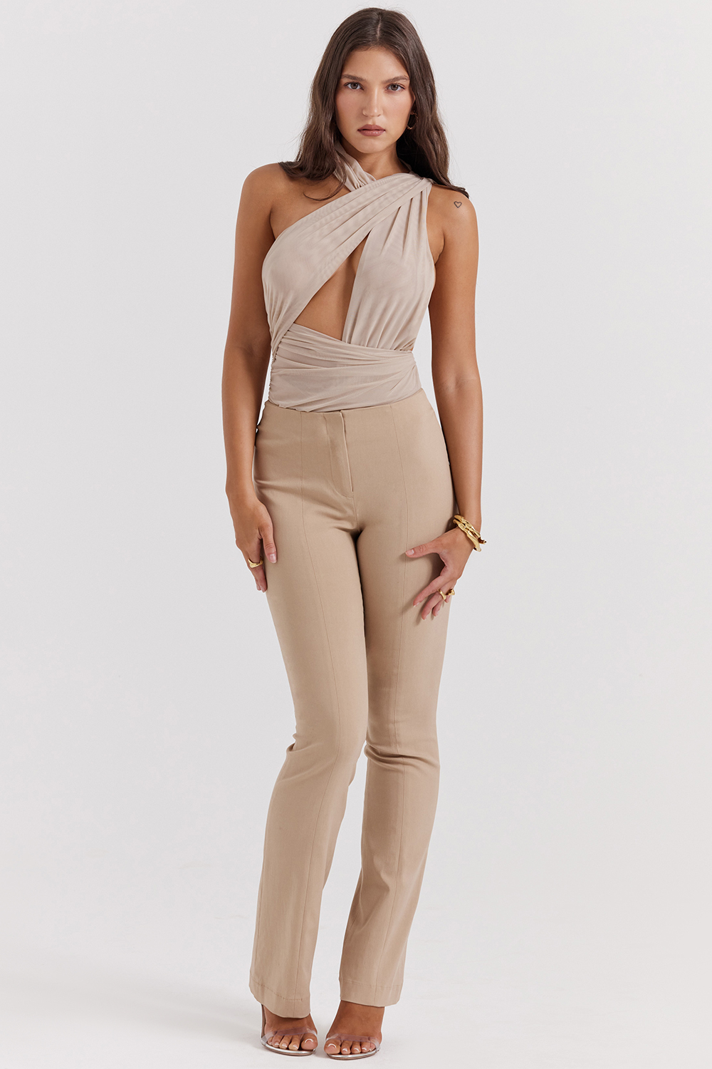 Cai Ecru Trousers - luluinthesky