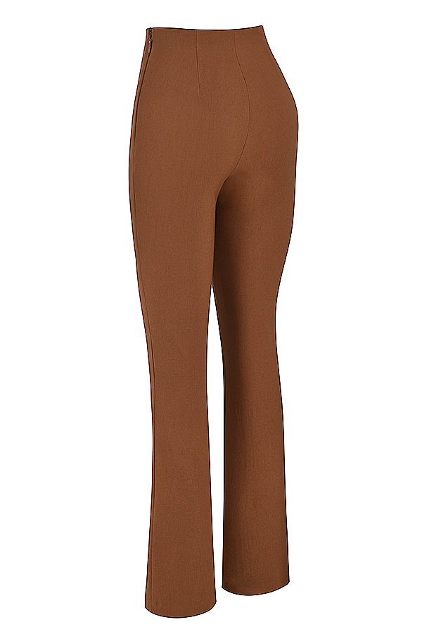 Laurel Toast High Waisted Trousers - luluinthesky