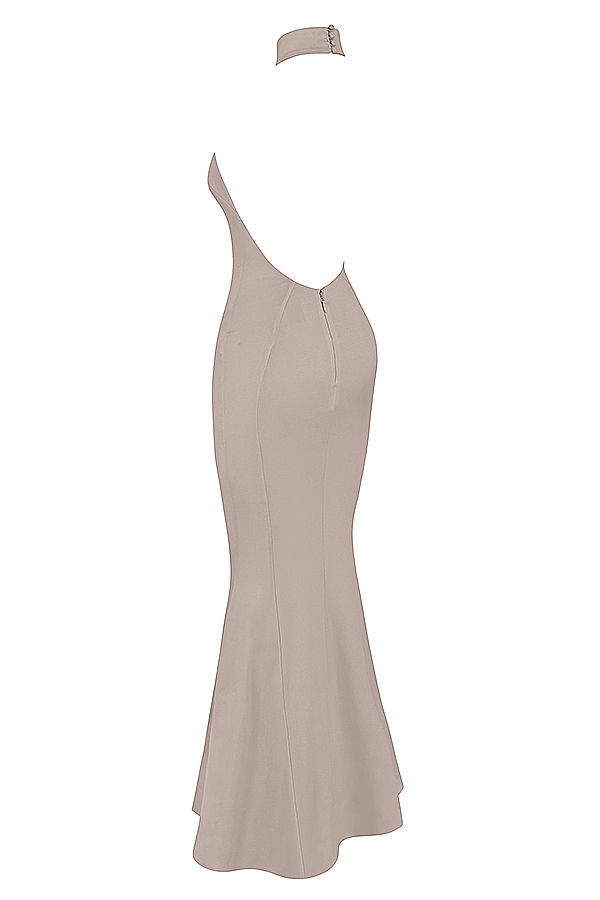 Juliette Mushroom Halter Gown - luluinthesky