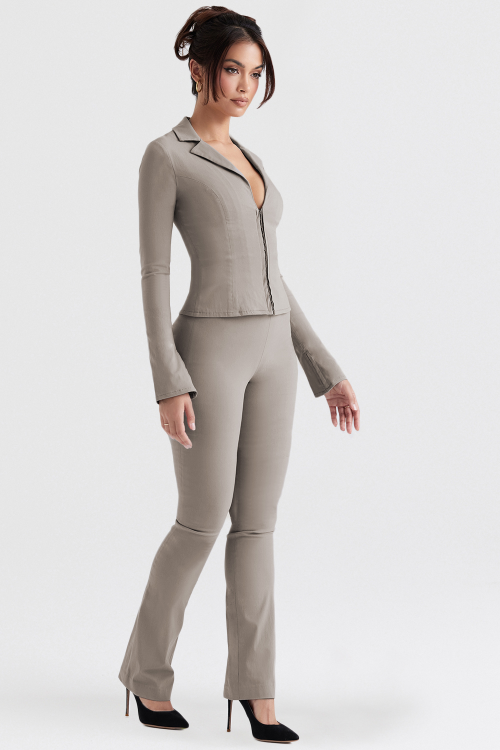 Laurel Smoke High Waisted Trousers - luluinthesky