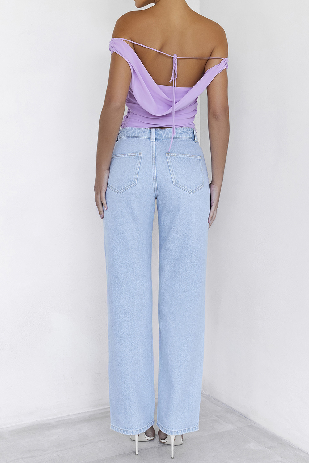 Mistress Rocks Stonewash Baggy Sequin Jeans - SALE - luluinthesky