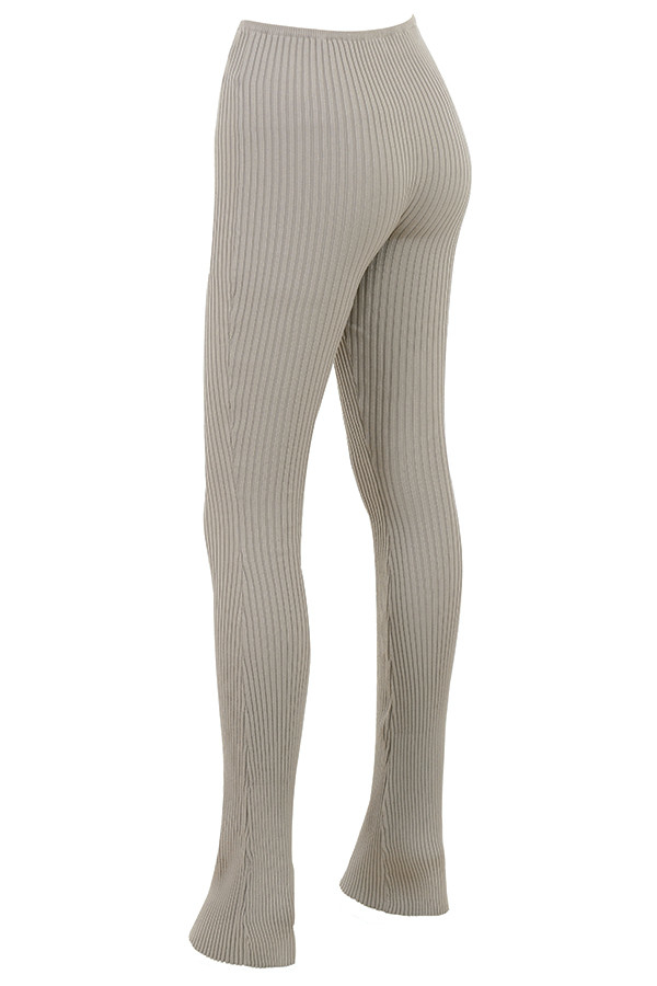 OverloadMistress Rocks  Mushroom Ribbed Knit Trousers - SALE - luluinthesky
