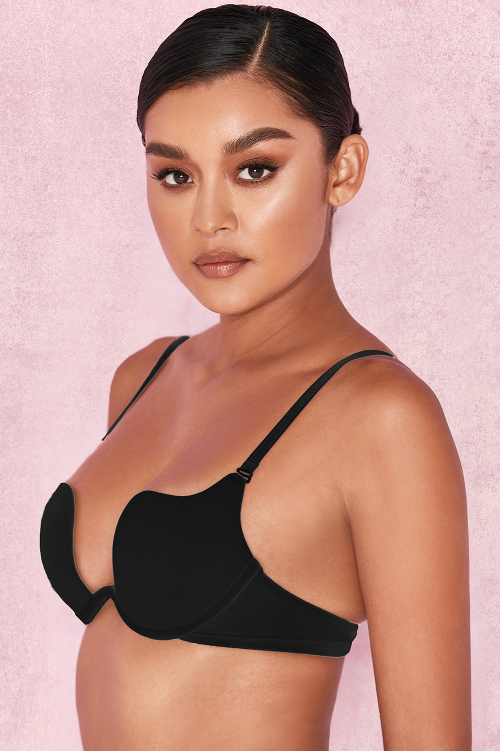 U Bra Multi Position Adjustable Bra - Black - luluinthesky