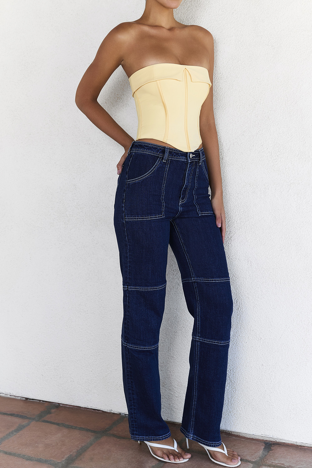 RangerMistress Rocks  Dark Blue Baggy Jeans - SALE - luluinthesky