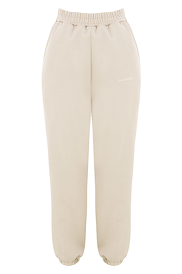 Sky Oatmeal Fleece Back Jogging Trouser - luluinthesky
