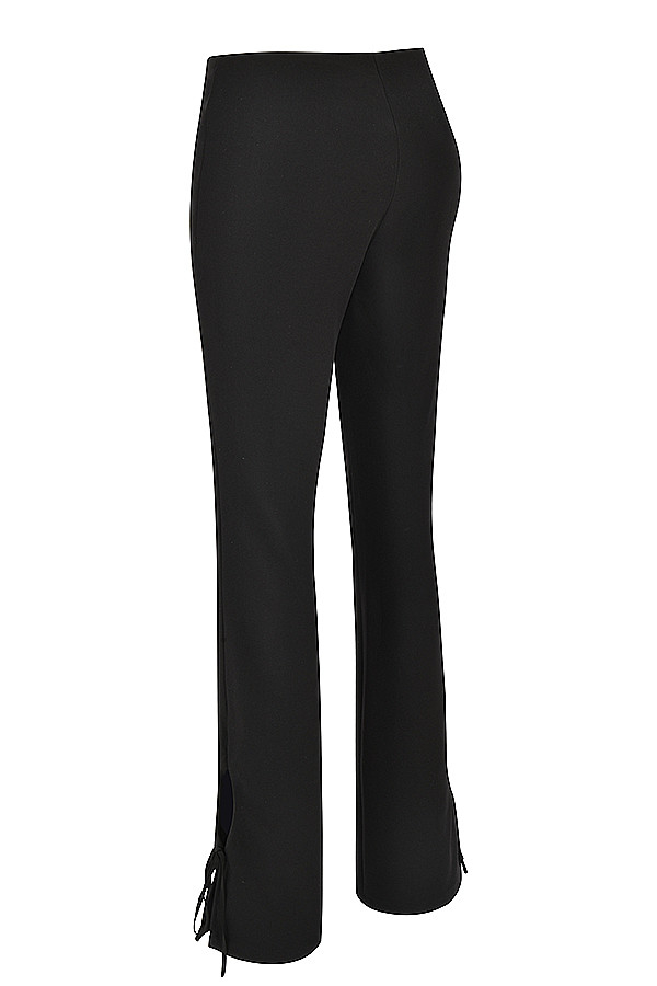 RiskyMistress Rocks  Black Cutout Trousers - SALE - luluinthesky