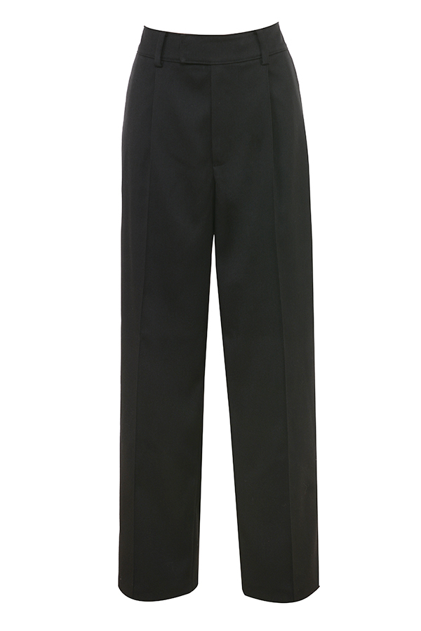 Hayden Black Wide Leg High Waist Tailored Trousers - luluinthesky