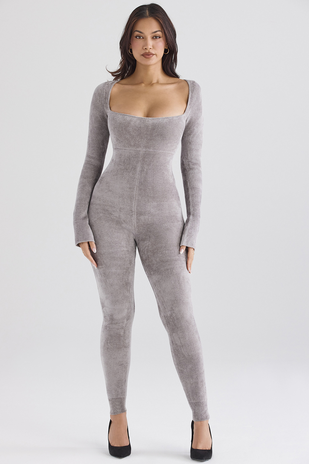 Isis Mink Heavy Chenille Loungewear Jumpsuit - SALE - luluinthesky
