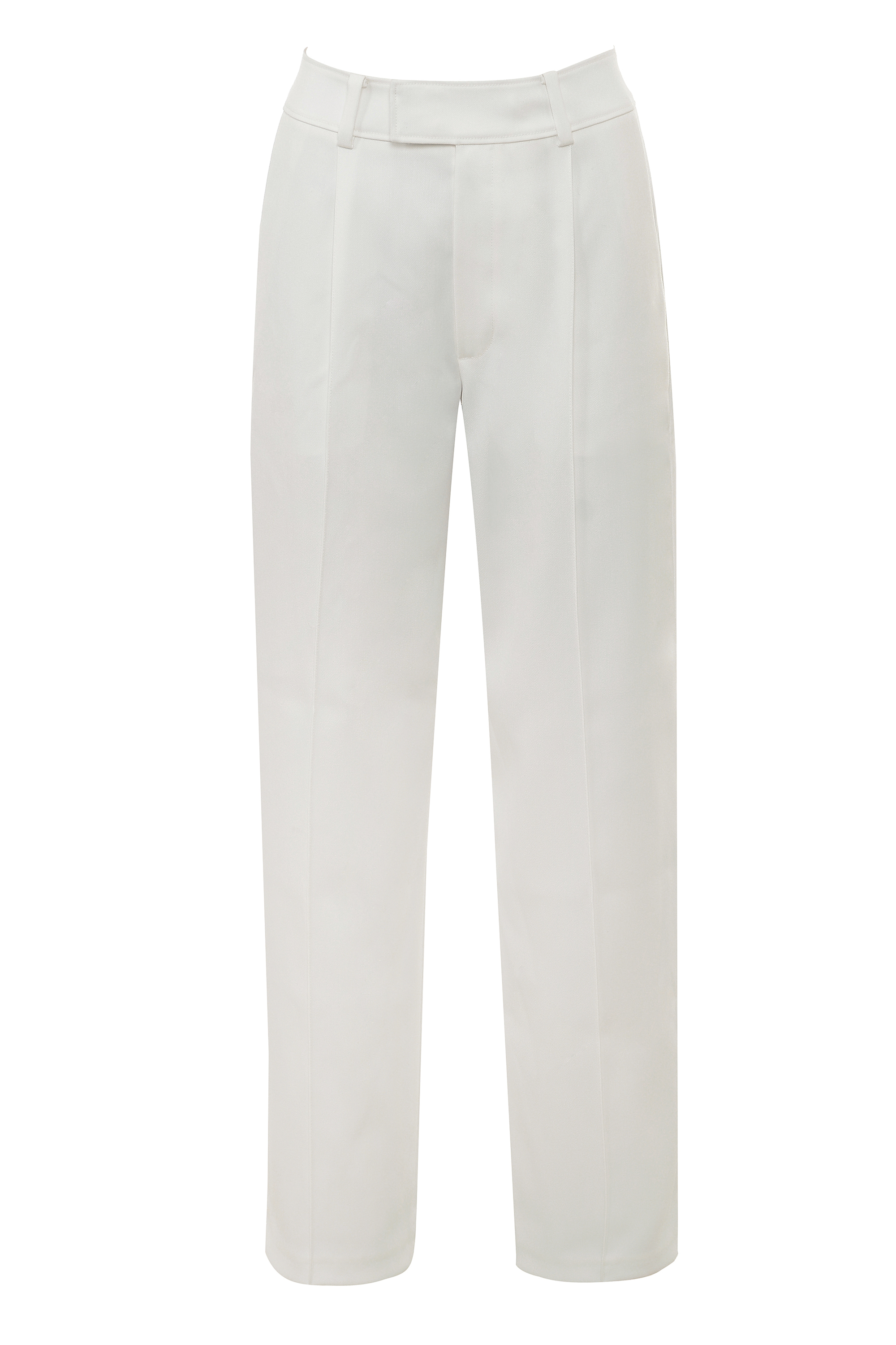 Hayden White Wide Leg High Waist Tailored Trousers - luluinthesky