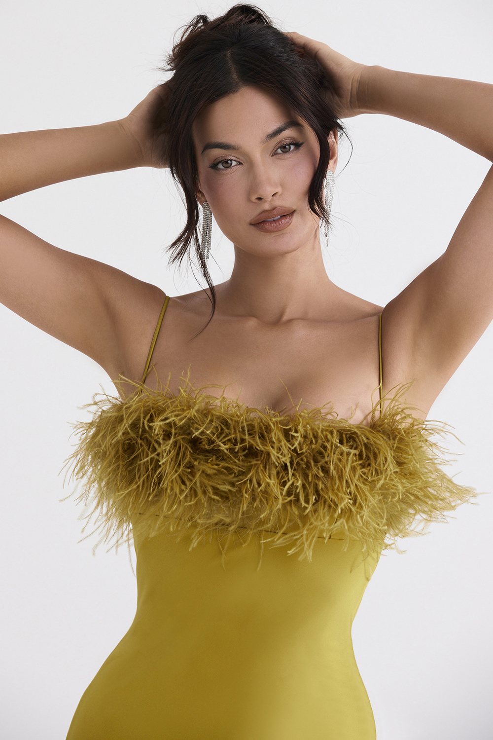 Renee Chartreuse Maxi Dress - luluinthesky