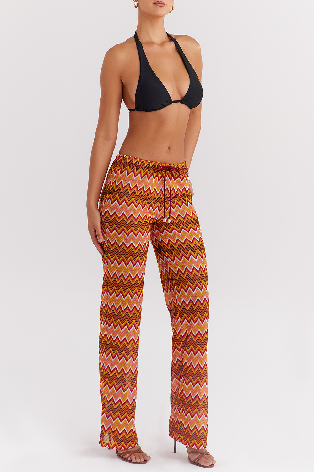 Mistress Rocks Multicolour Knit Trousers - SALE - luluinthesky