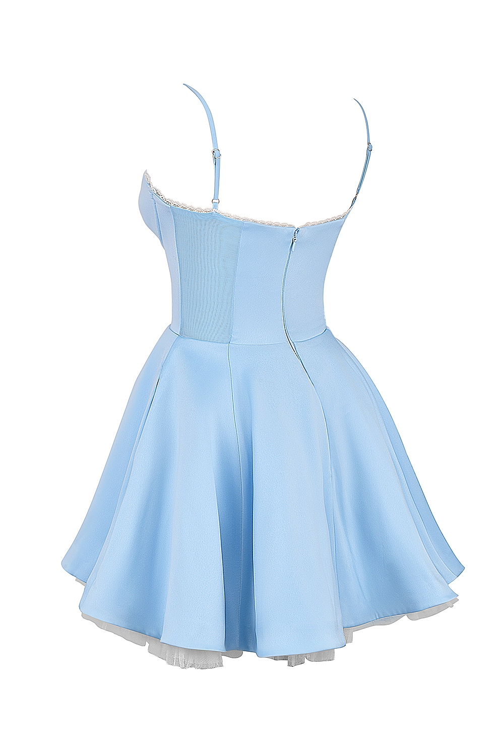 Minimoiselle Cinderella Blue Tulle Mini Dress - luluinthesky