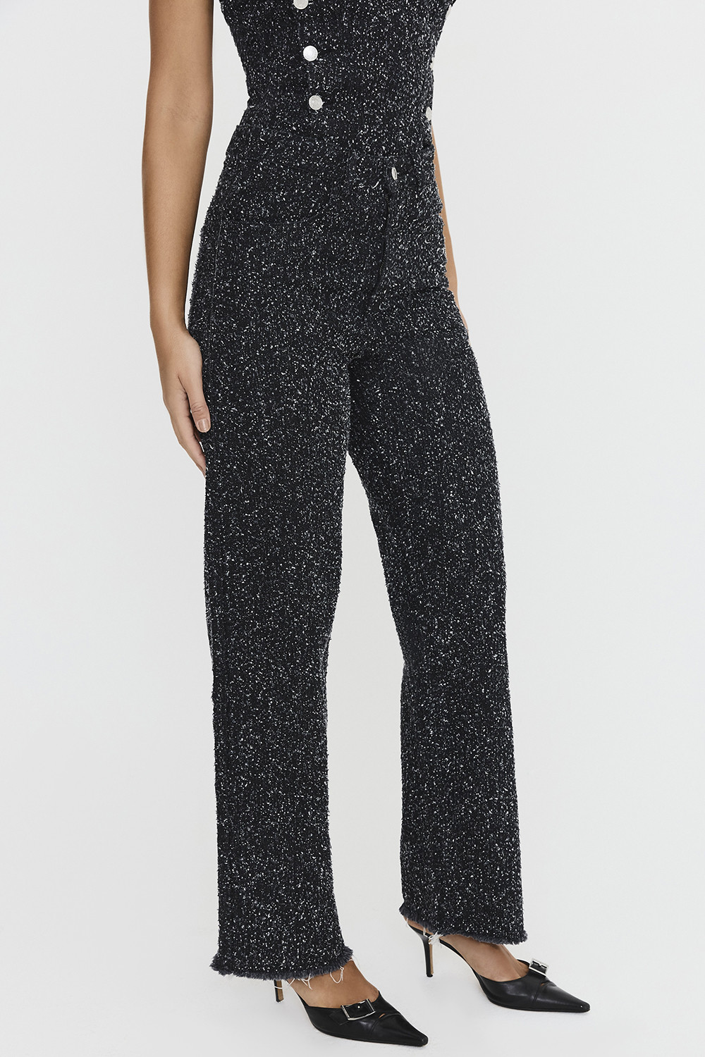 Mistress Rocks Distressed Black Denim Baggy Jeans - SALE - luluinthesky