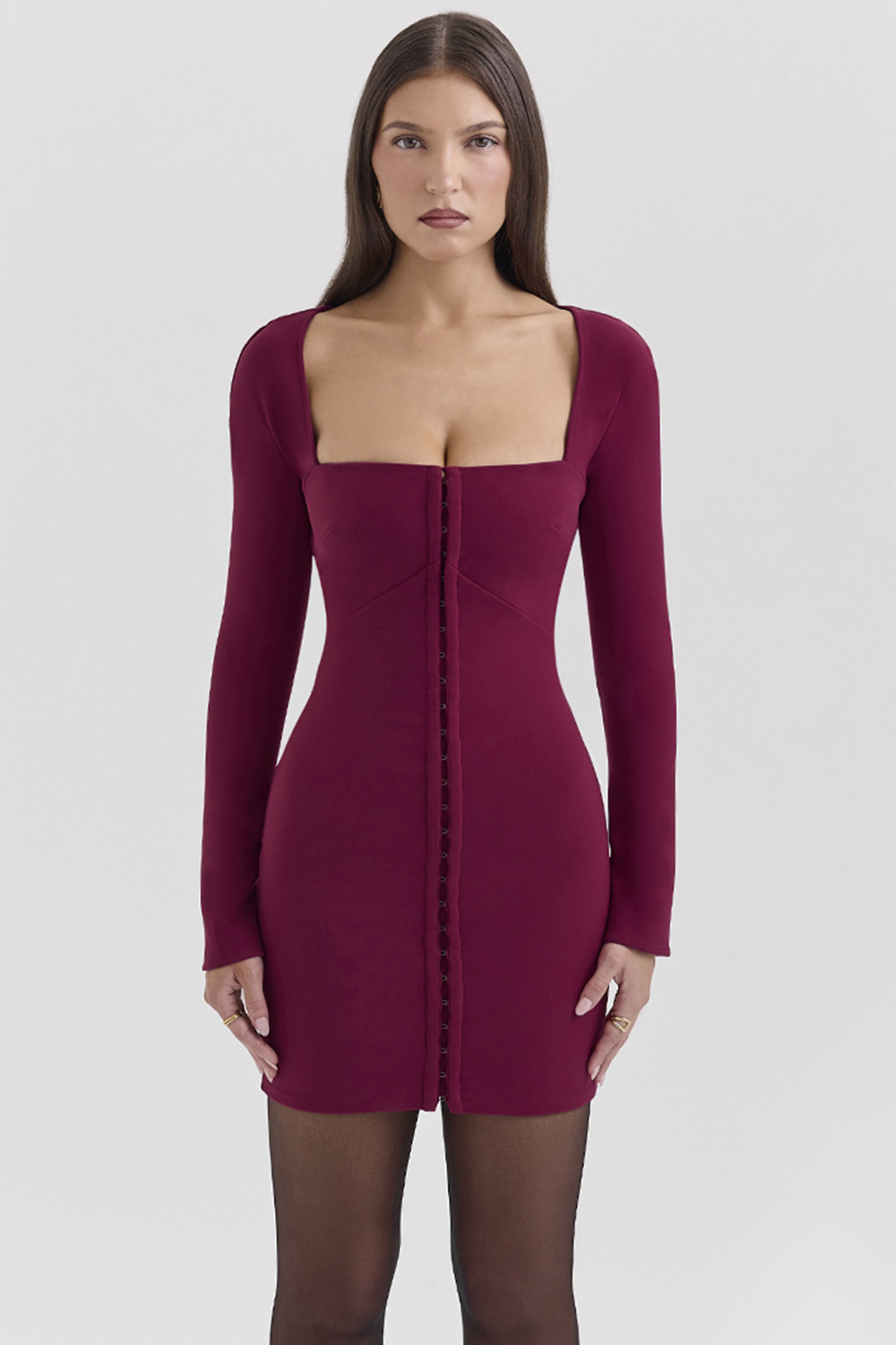 Selene Berry Bodycon Mini Dress - SALE - luluinthesky