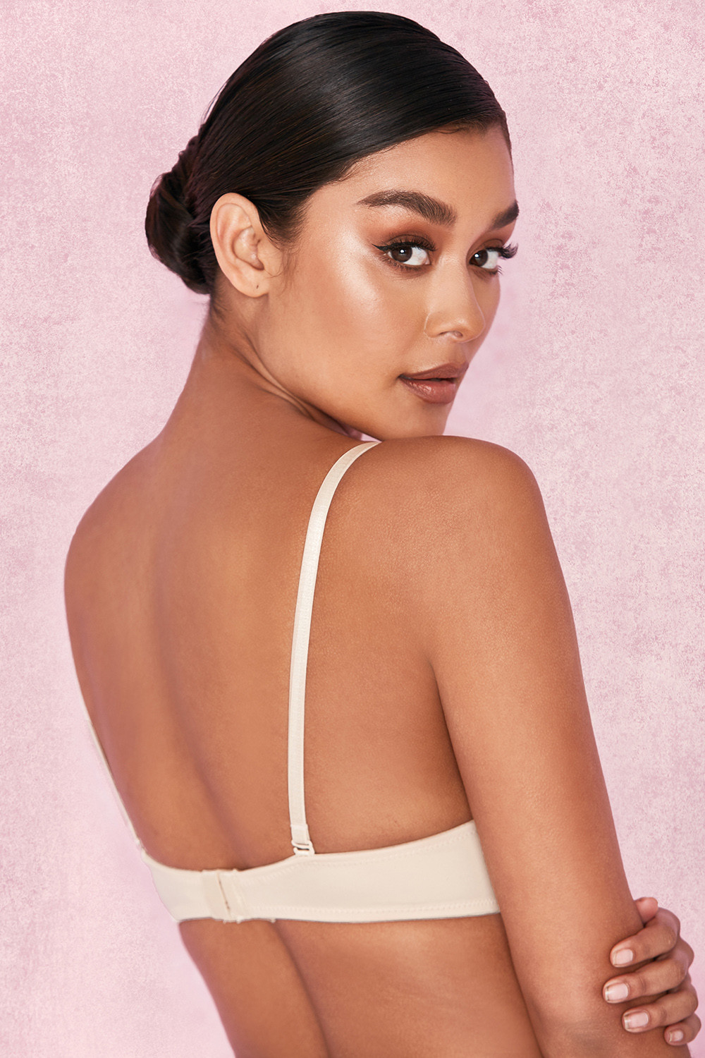 Deep V Bra for Low Cut Dresses - Beige - luluinthesky