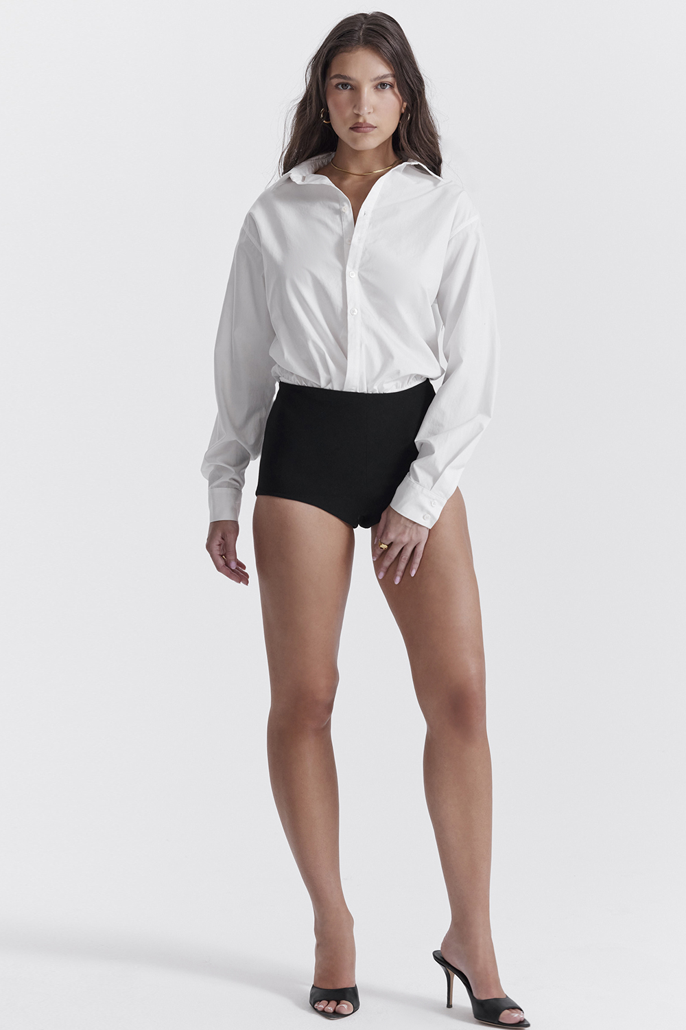 Tahni Black High Waisted Shorts - luluinthesky