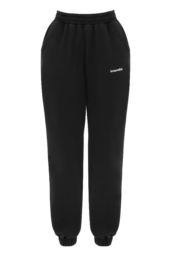 Sky Ink Fleece Back Jogging Trouser - luluinthesky