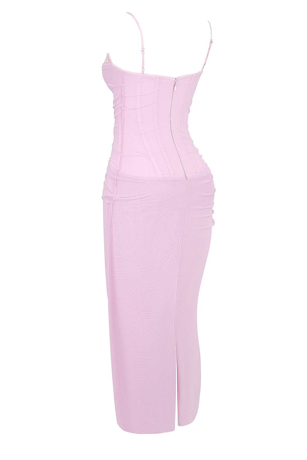 Nalini Cotton Candy Corset Maxi Dress - luluinthesky