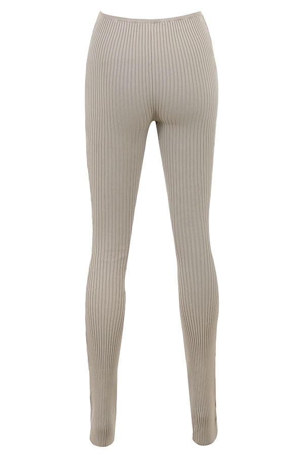 OverloadMistress Rocks  Mushroom Ribbed Knit Trousers - SALE - luluinthesky
