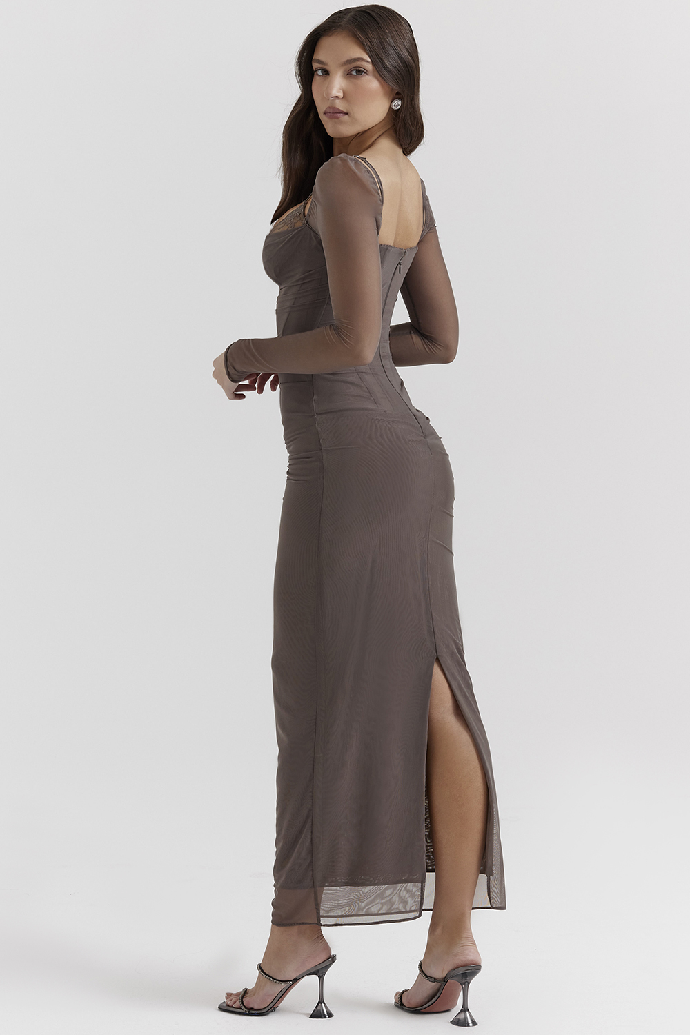 Katarina Smoke Maxi Dress - luluinthesky