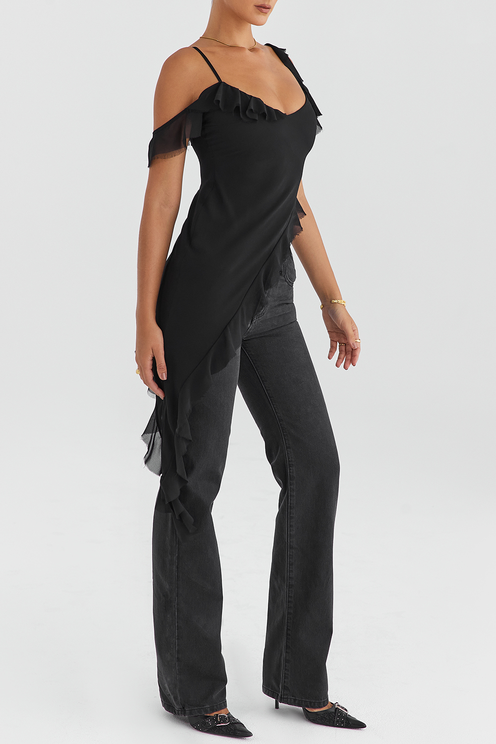 Mistress Rocks Black Straight Leg Jeans - SALE - luluinthesky