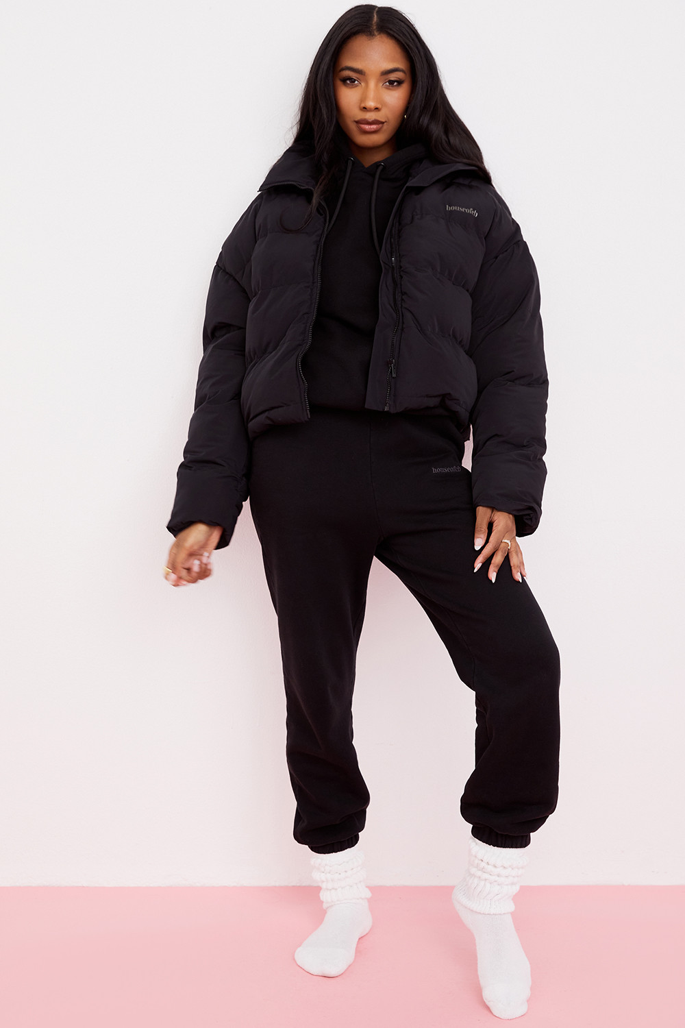 Sky Ink Fleece Back Jogging Trouser - luluinthesky