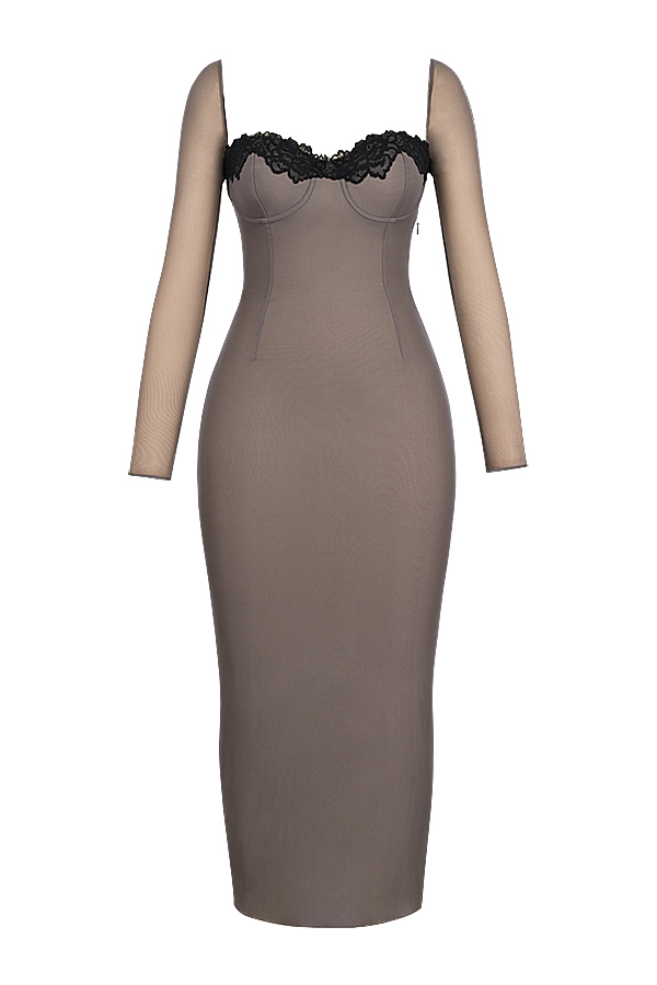 Seraphina Smoke Corset Dress - luluinthesky