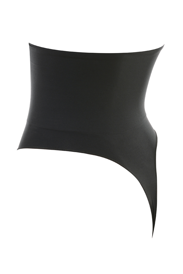 Sculpting High Waist Thong Ink - luluinthesky