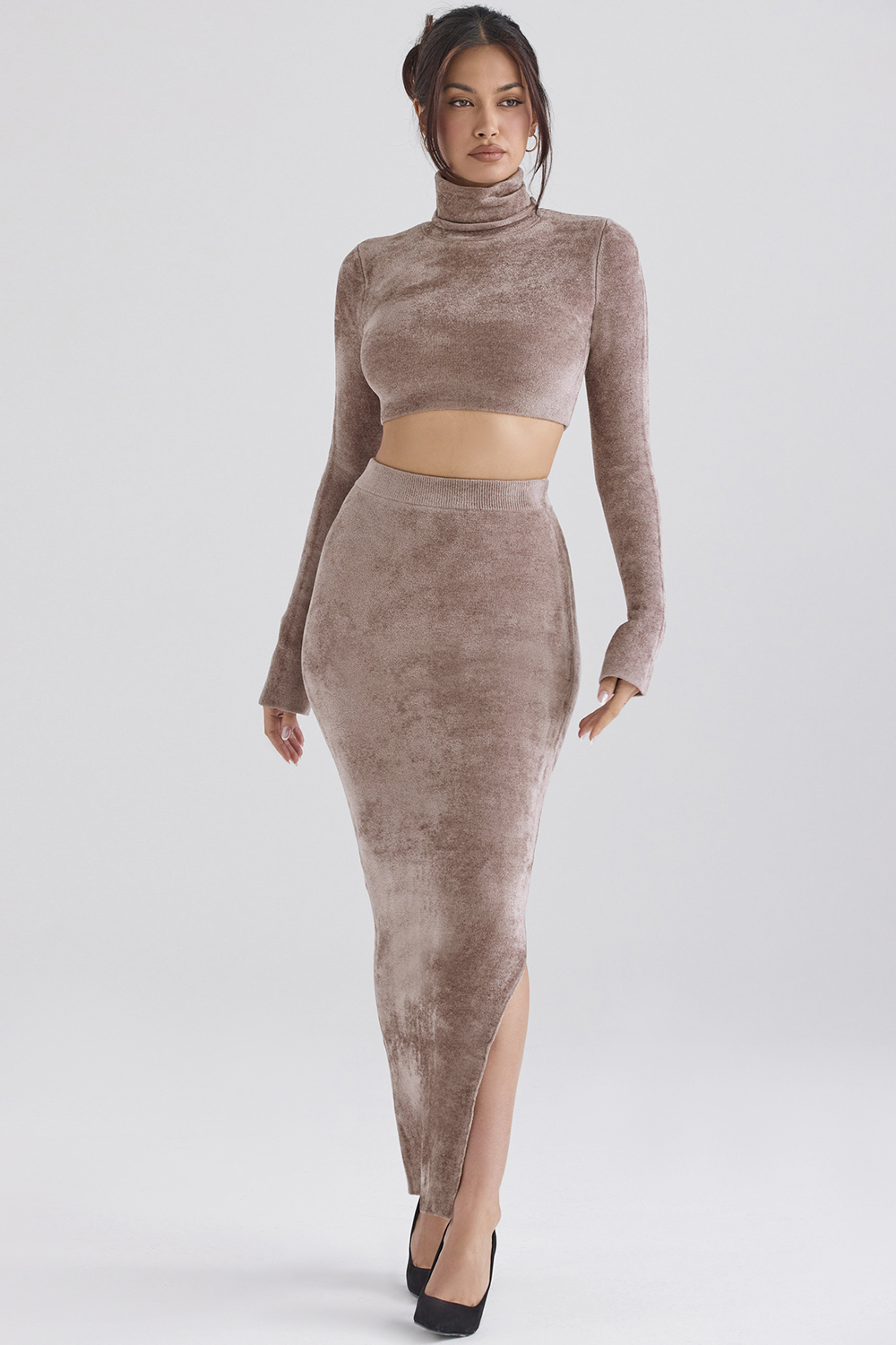 Rene Rose Chenille Maxi Skirt - SALE - luluinthesky