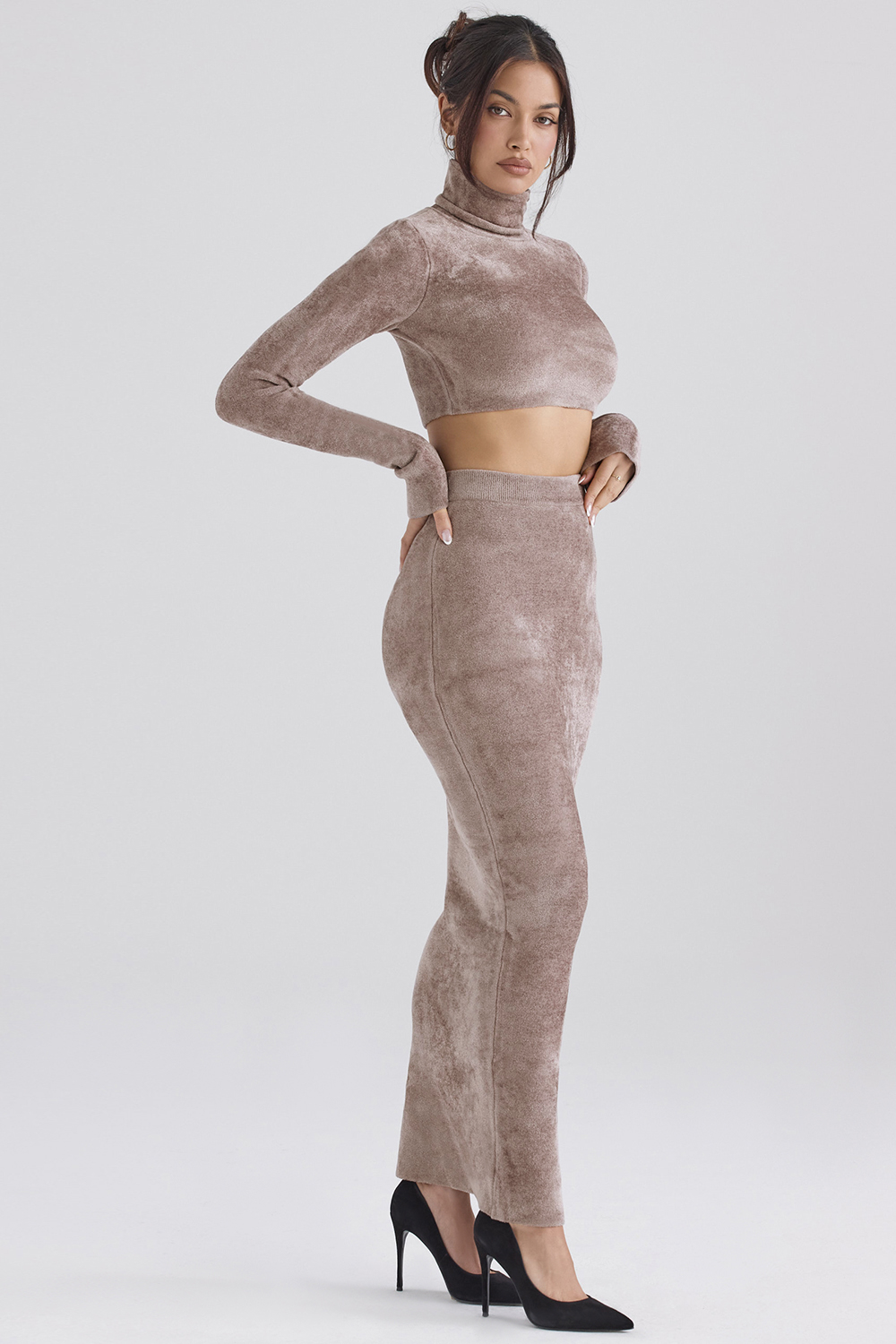 Rene Rose Chenille Maxi Skirt - SALE - luluinthesky