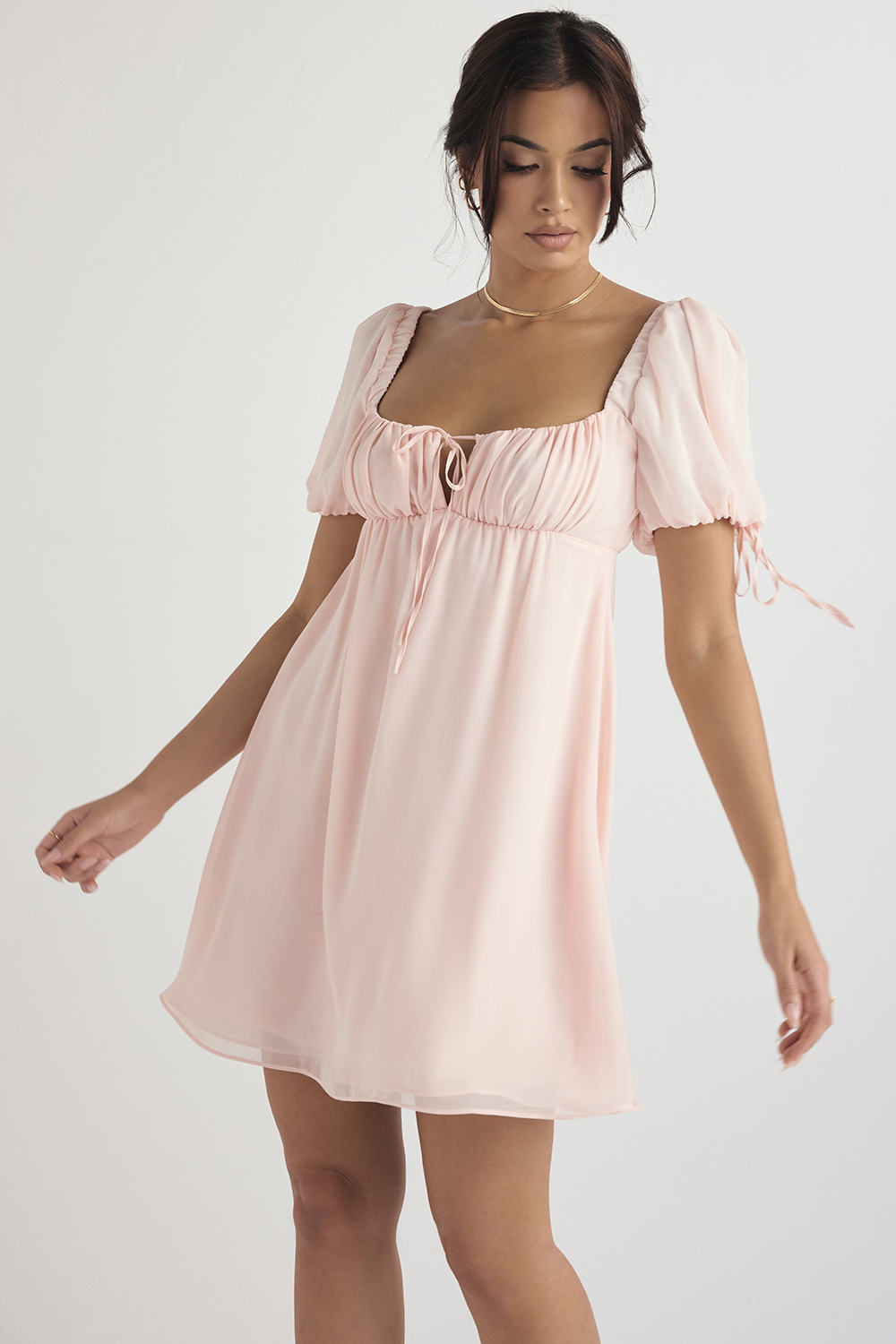Princess Pink Quartz Mini Dress - SALE - luluinthesky