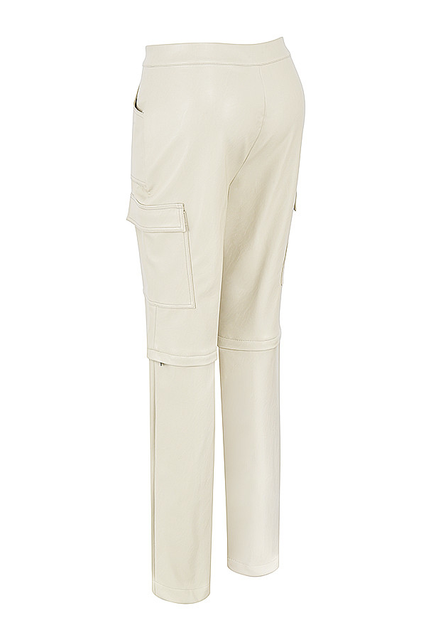 On RepeatMistress Rocks  Stone Vegan Leather Cargo Trousers - SALE - luluinthesky