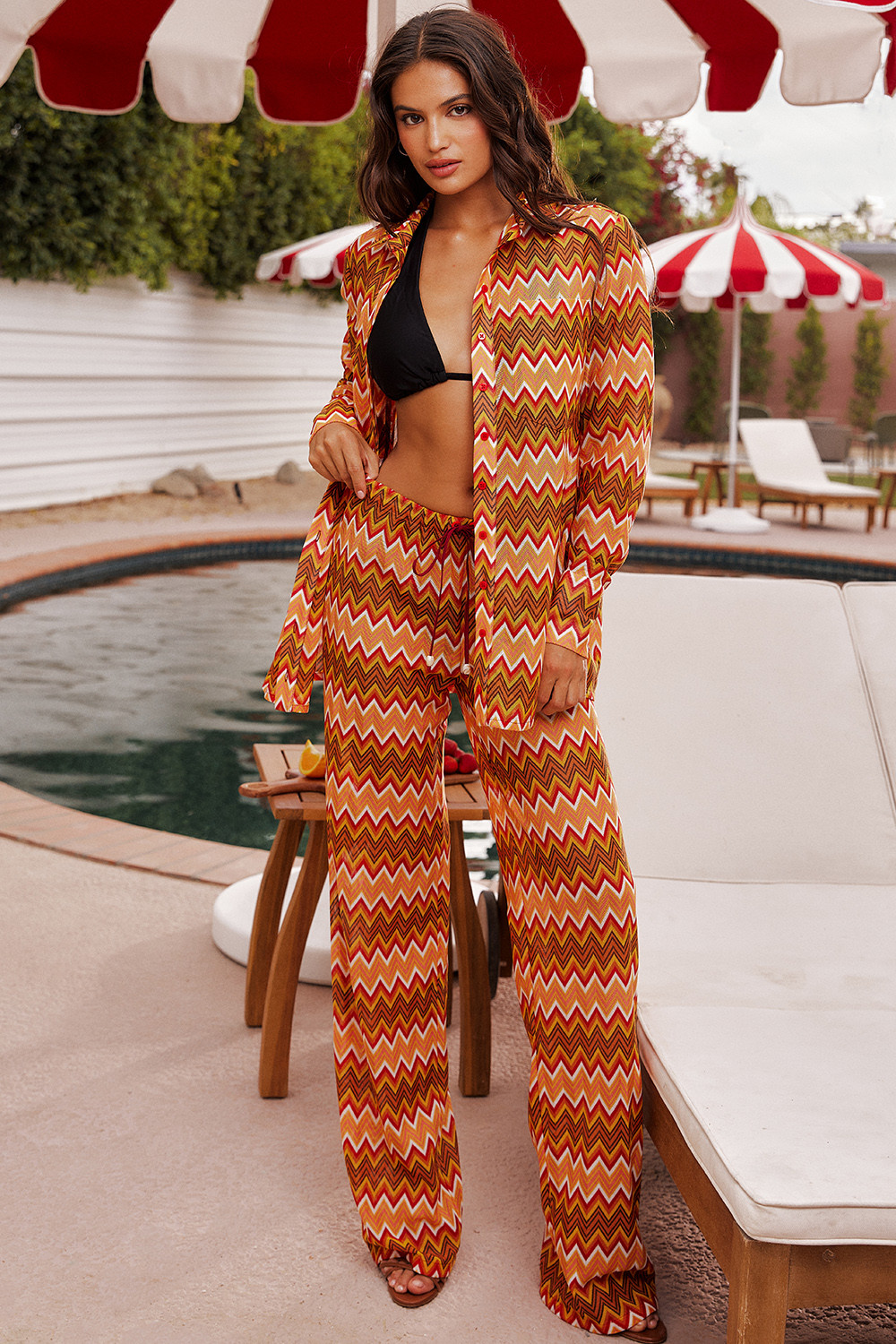 Mistress Rocks Multicolour Knit Trousers - SALE - luluinthesky