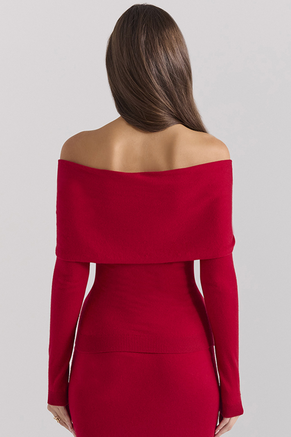 Amaryllis Holly Red Cashmere Blend Sweater - luluinthesky