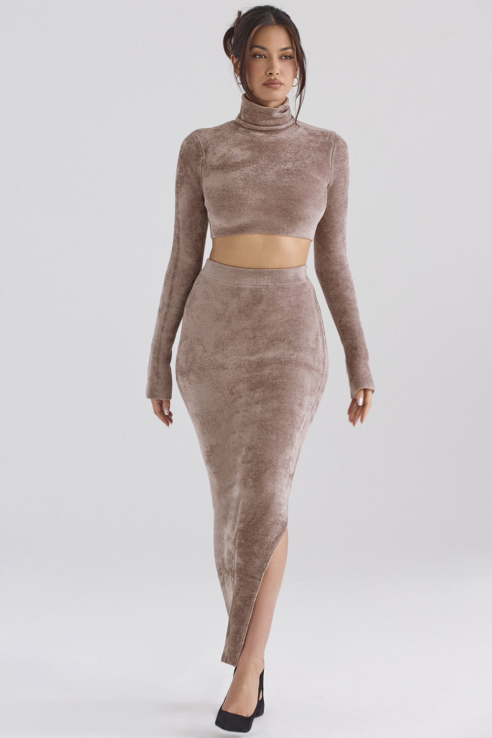 Rene Rose Chenille Maxi Skirt - SALE - luluinthesky