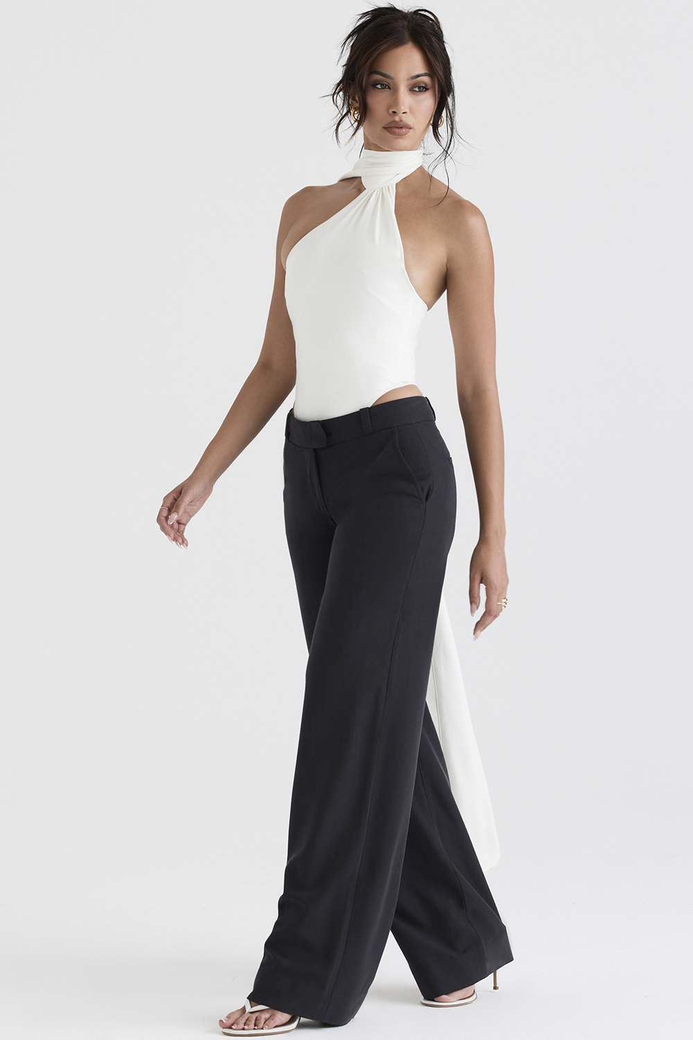 Cameron Grey Loose Fit Trousers - luluinthesky