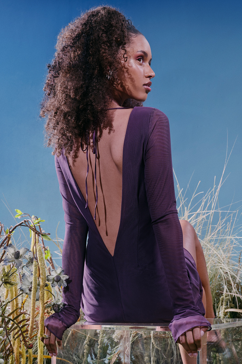 Mistress Rocks Shadow Open Back Mini Dress - SALE - luluinthesky