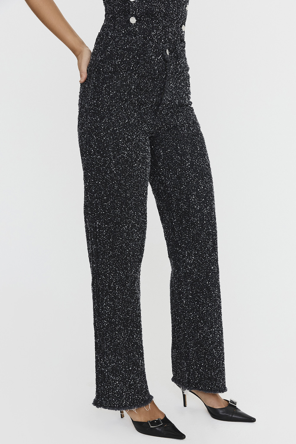 Mistress Rocks Distressed Black Denim Baggy Jeans - SALE - luluinthesky